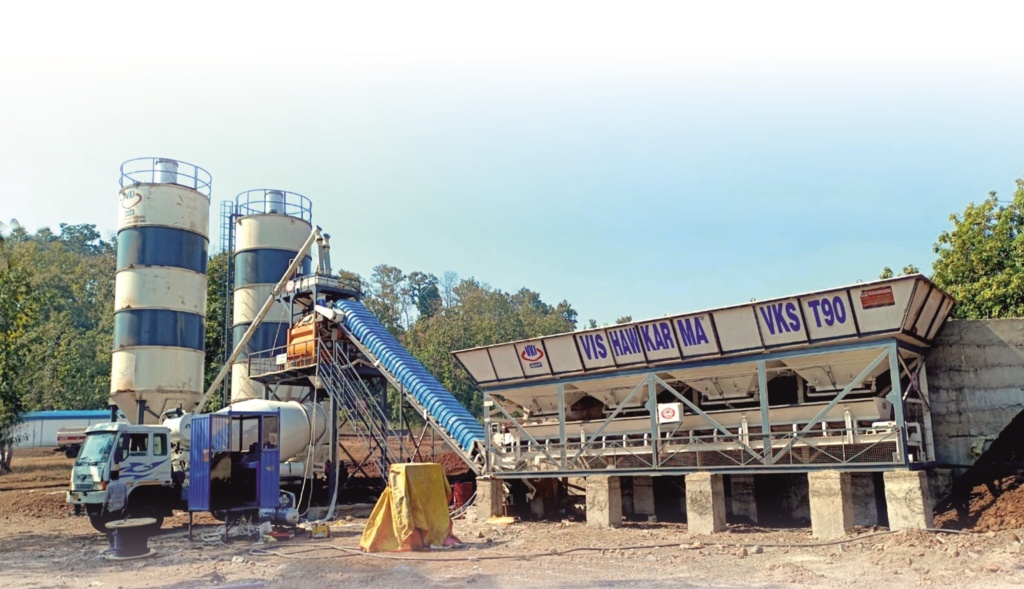 Stationary Concrete Batching Plant