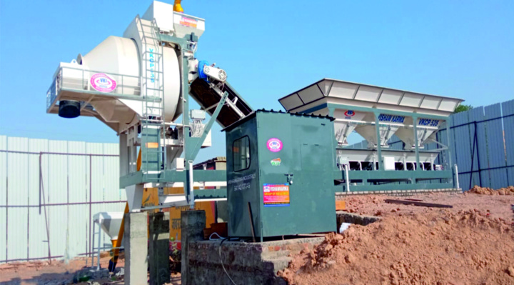 Mobile Concrete Batching Plant (BRUM MIXER)